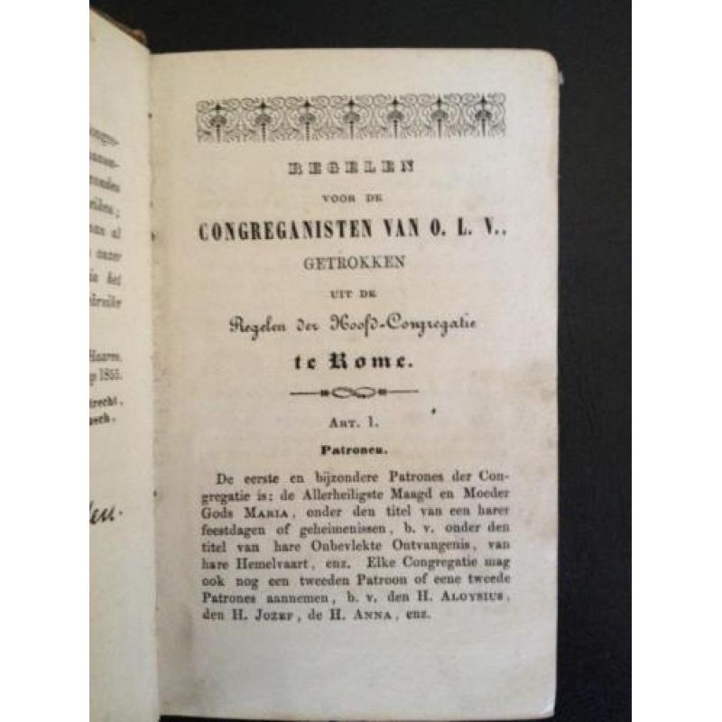 Handboekje voor de congreganisten van O.L.V. - 1865