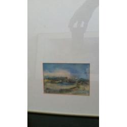 2x aquarel Willie van Haart