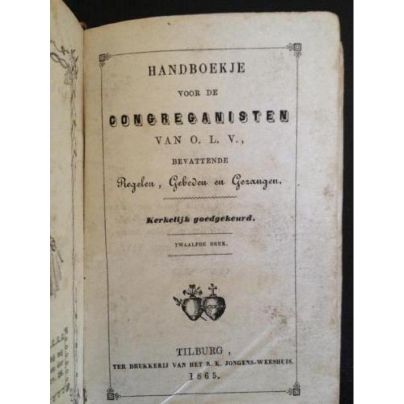 Handboekje voor de congreganisten van O.L.V. - 1865