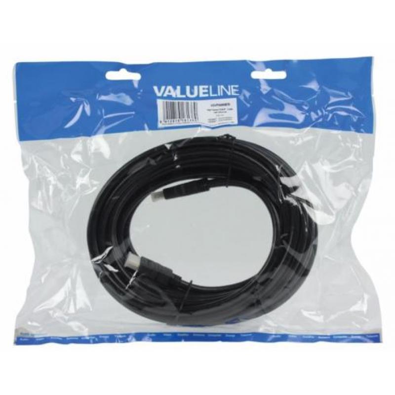 Valueline High Speed HDMI kabel, 7,50 m zwart