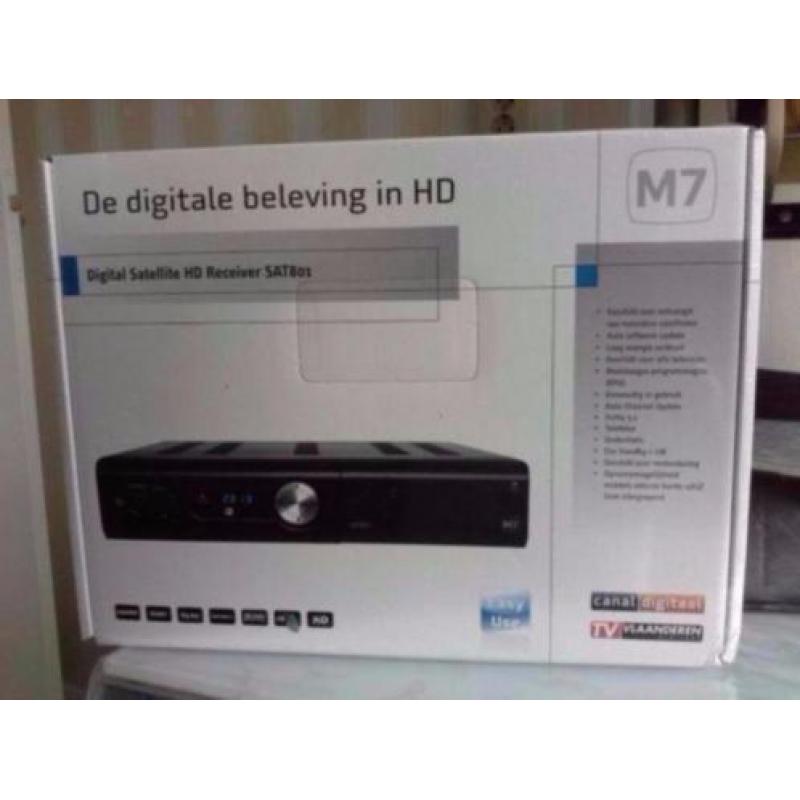 Ontvangers en schotels Philips M7 DSR7141 SAT801 en meer