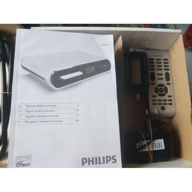 Te koop philips digitale sateliet ontvanger type DSR2221