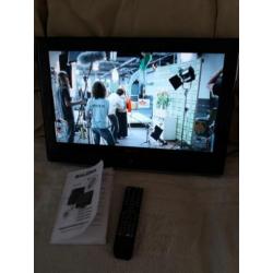 Salora tv 22 inch(56 cm) met ingebouwde dvd speler 40 euro