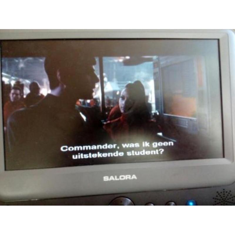 Salora tv schermen met dvd, usb en sd 9 inch