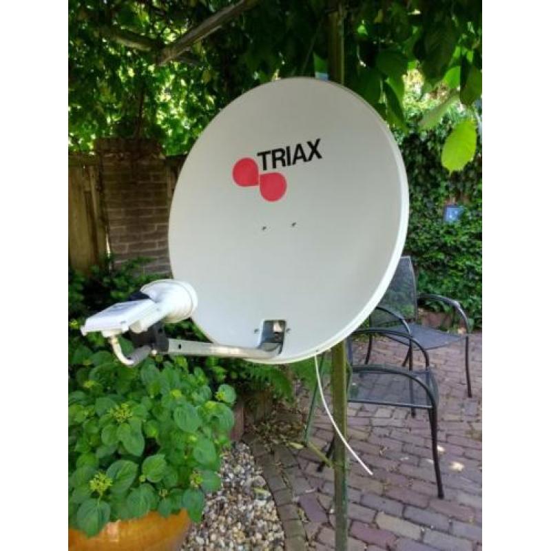 Triax HD schotelantenne 64 cm inclusief DUO LNB ontvangstkop