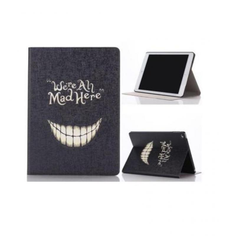 iPad 2 / 3 / 4 hoes hoesje case were - We're All Mad Here