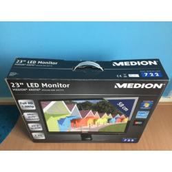 Widescreen LED Monitor van Medion 23" / 58,4 cm