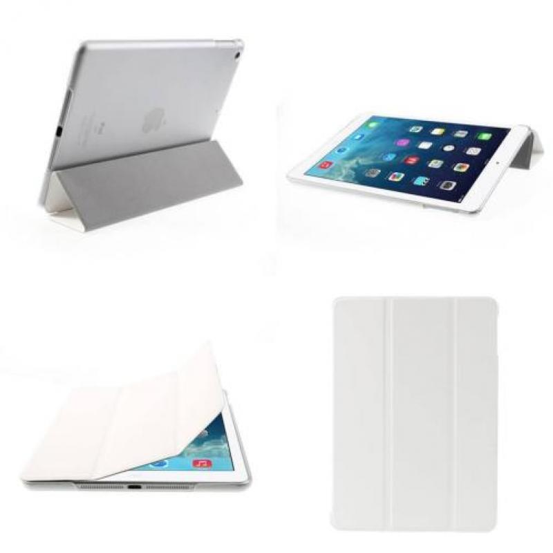 iPad Air Smart Case Wit Transparante backcover