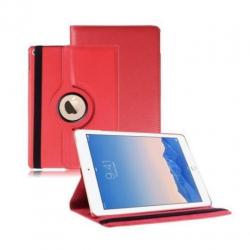 iPad 2017 (5e generatie) lederen hoes hoesje 360 graden Rood