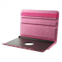 iPad Air 2 hoes roteerbaar polka dots roze