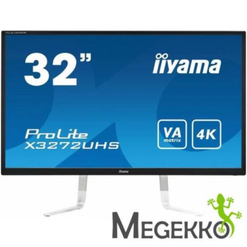 Iiyama ProLite X3272UHS-B1 32" 4K Ultra HD VA Mat Zwart, Z..