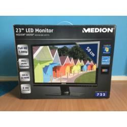 Widescreen LED Monitor van Medion 23" / 58,4 cm