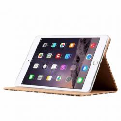 Ntech iPad Air Luipaard Design Booktype Kunstleer Hoesje Me