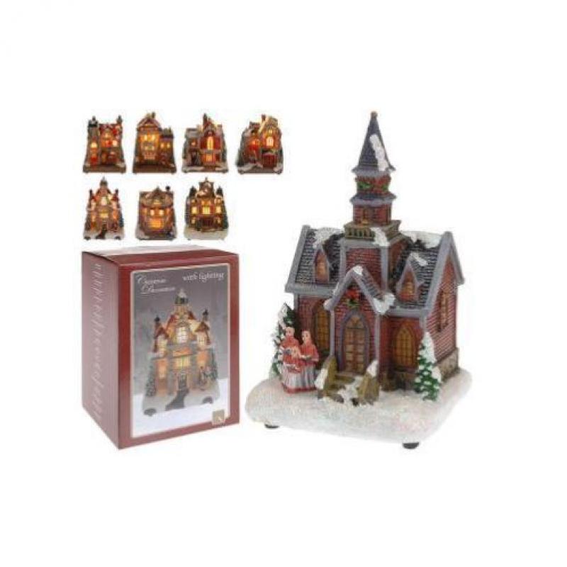 Kerstdecoratie tot -70% in de Outlet - Huisjes & lichtjes