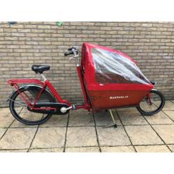 Bakfiets nl long met huif 7 versnellingen