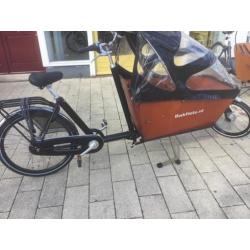 ZGAN Bakfiets nl Long NN8D versnelling,Huif en Extra bankje