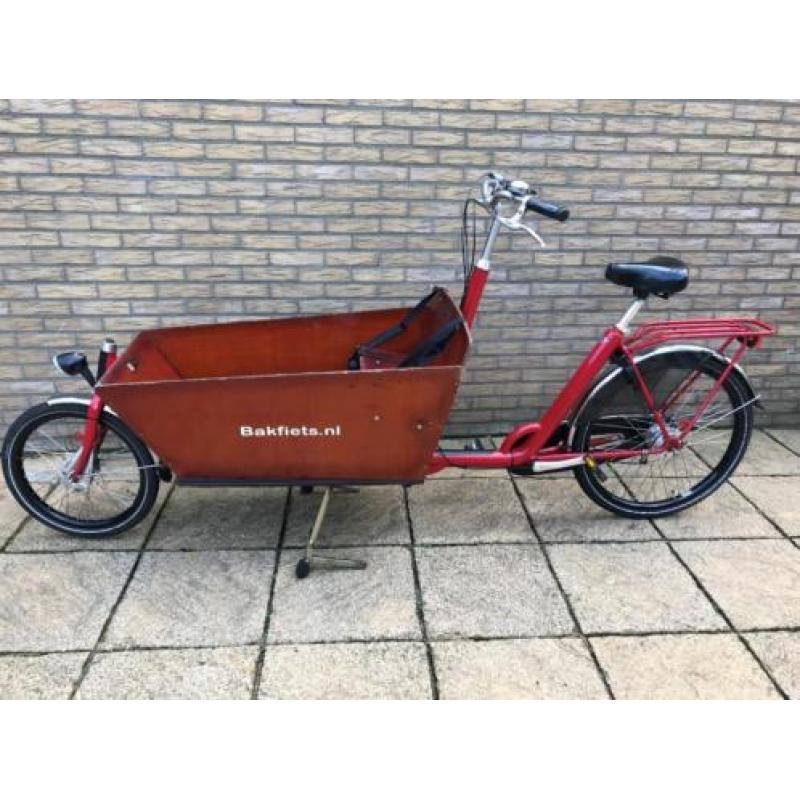 Bakfiets nl long met huif 7 versnellingen