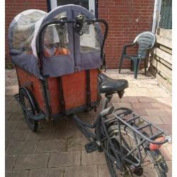 Bakfiets cangoo opknapper, rijdt goed