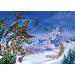 Alchemy Dragons fotobehang