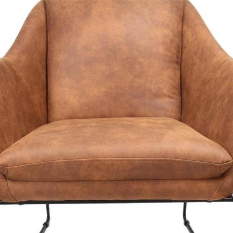 Primavera: Industriële fauteuil in 2 kleuren nu €299,95!