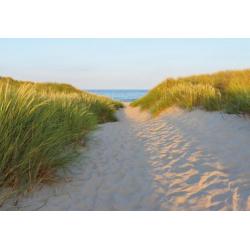 Strand fotobehang Seaside, Strand behang Zee