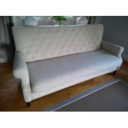 zitbank met footstool