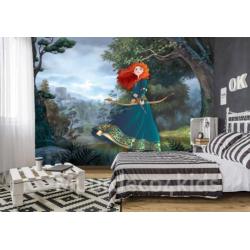 Disney Brave fotobehang Merida, Disney behang *Muurdeco4kids