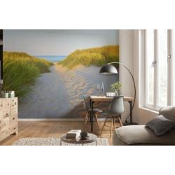 Strand fotobehang Seaside, Strand behang Zee