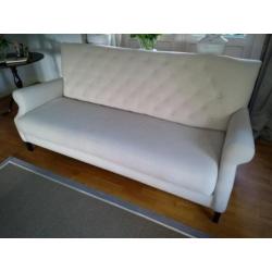 zitbank met footstool