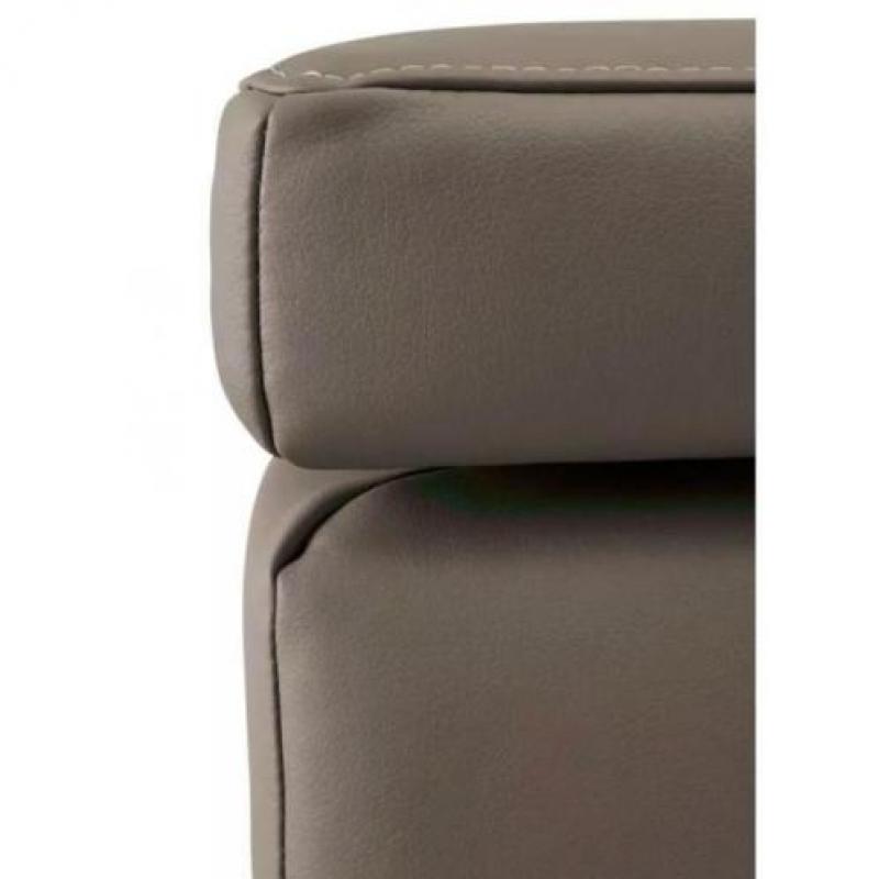 Hocker Casey kunstleder taupe van € 219 NU € 129