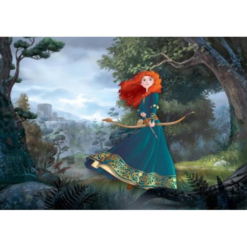 Disney Brave fotobehang Merida, Disney behang *Muurdeco4kids