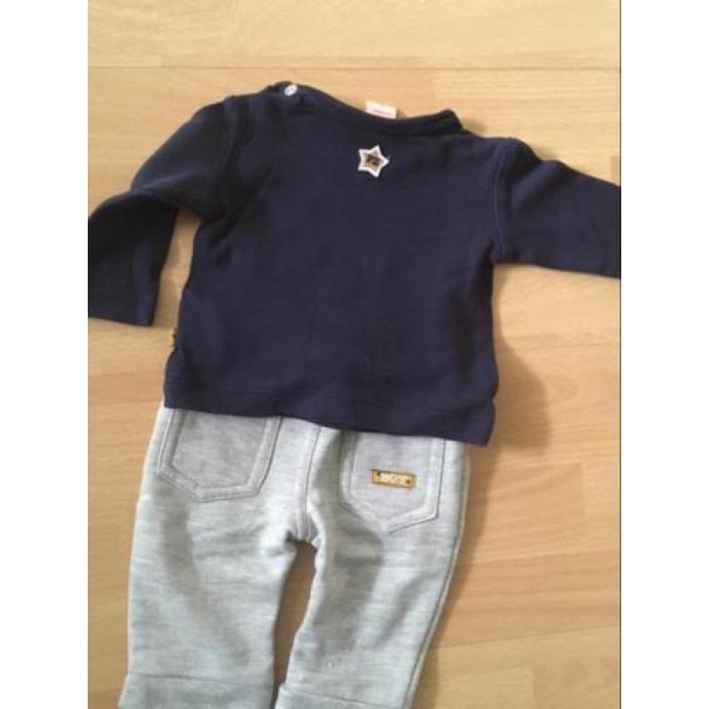 Baby stoer setje maat 50 (broekje +shirtje)