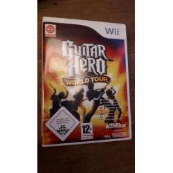 Guitar hero World tour met gitaar wii