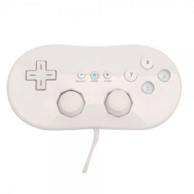 ACTIE! Classic Controller voor Nintendo Wii / wit