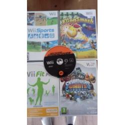 Wii met skylander portal en wii fit