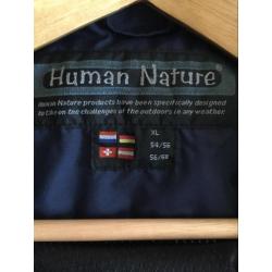 Human Nature jas | maat XL | blauw | outerwear